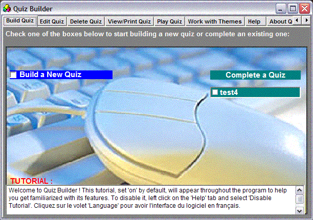 QBuild Screenshot